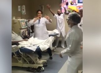 Vídeo: médicos e pacientes se divertem com desafio da ‘pisadinha’ em Feira de Santana