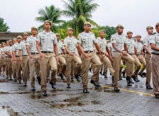 Abertas inscrições para concurso público da PM e Corpo de Bombeiros