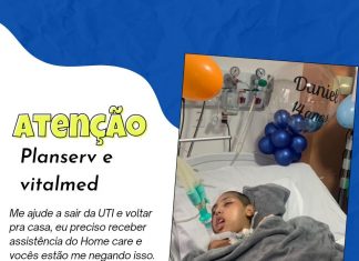 Atenção Planserv e Vitalmed, Luiz Daniel portador da síndrome de West pede socorro