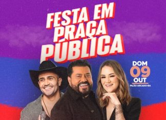 Pilão Arcado recebe festa esse final de Semana