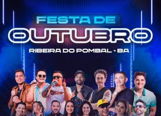 CONFIRA AS ATRAÇÕES DA FESTA DE OUTUBRO EM RIBEIRA DO POMBAL