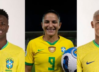 Sete membros da Seleção Brasileira estão entre os indicados na premiação Fifa The Best