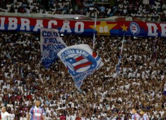 Bahia divulga parcial de ingressos vendidos para partida contra o Corinthians