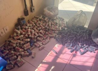 Mais de 14 mil frascos de chumbo para munições são apreendidos em Xique-Xique