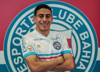 Bienvenido! Bahia anuncia a contratação do lateral-esquerdo uruguaio Camilo Cándido