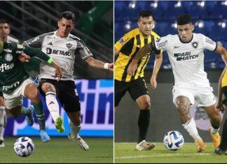 Libertadores e Sul-Americana: Em nova noite de decisões, dois clubes brasileiros se classificam