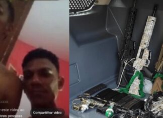 ‘Bonde” fica encurralado, rende família e faz live no Instagram