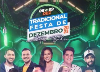 TRADICIONAL FESTA DE DEZEMBRO 2023, CONFIRA PROGRAMAÇÃO: