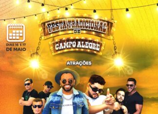 Prefeitura de Souto Soares divulga atrações da Festa Tradicional de Campo Alegre