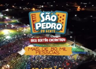 AMERICA DOURADA: TRADICIONAL SÃO PEDRO DA GENTE CHEGA AO FIM COM RECORDE DE PÚBLICO.