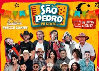 São Pedro da Gente em América Dourada: confira a programação