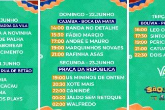 SÃO JOÃO DE VALENÇA 2025