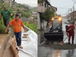 Temporal traz fortes chuvas e causa prejuízos no interior da Bahia