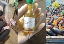 Vigilância descarta mais de mil produtos em Jacobina; fiscais encontram inseto em garrafa e maconha medicinal