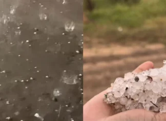 Chuva de granizo é registrada em cidades da Bahia e assusta moradores
