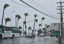 Alerta máximo! Ciclone pode provocar 200 mm de chuva até domingo