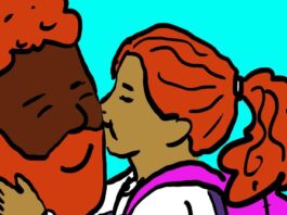 Pai não chora ao deixar filhos na creche?