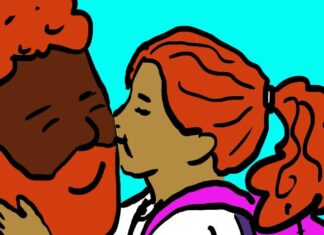Pai não chora ao deixar filhos na creche?