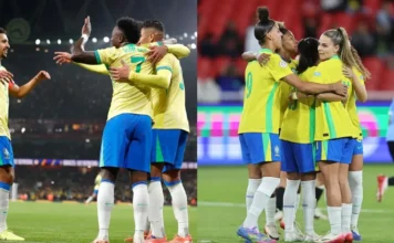 Seleções feminina e masculina jogarão amistosos no mesmo horário