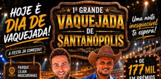 Santanópolis vai viver noite de tradição com a 1ª Grande Vaquejada