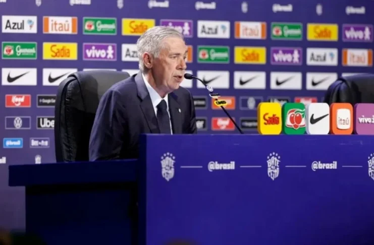 Carlo Ancelotti pede que torcida brasileira confie nos 26 convocados para a Copa