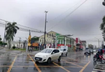 Feira de Santana está entre as 131 cidades baianas sob alerta de chuvas intensas