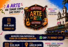 A ARTE VAI TOMAR CONTA DAS RUAS!