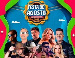 Vem aí a tradicional Festa de Agosto 2026 em Bom Jesus da Serra!