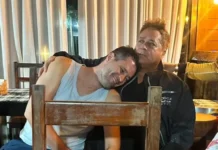 Pai de seis, Leonardo viaja com Pedro Leonardo após reclamar dos outros filhos por ‘não darem nem sinal de fumaça’