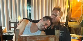 Pai de seis, Leonardo viaja com Pedro Leonardo após reclamar dos outros filhos por ‘não darem nem sinal de fumaça’