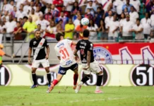 Técnico do Vasco fica orgulhoso de empate contra o Bahia na Fonte Nova