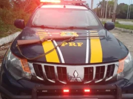 Ação da PRF resulta na apreensão de arma de fabricação caseira e munições na Bahia
