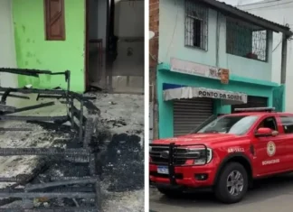 Homem ateia fogo em sofá na Bahia após perder dinheiro em apostas online
