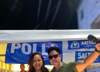 Banda Favo de Mel anima público durante a Lavagem da Poli