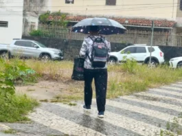 Clima instável em Feira de Santana: Inmet avisa sobre chuva forte, vento e risco de granizo
