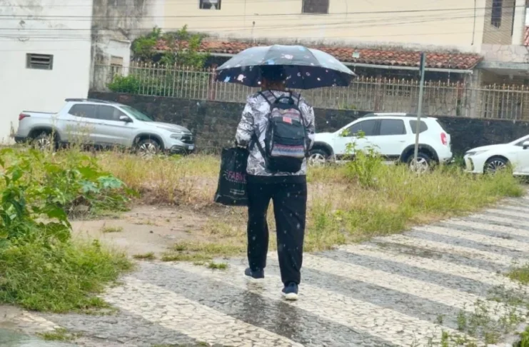 Clima instável em Feira de Santana: Inmet avisa sobre chuva forte, vento e risco de granizo