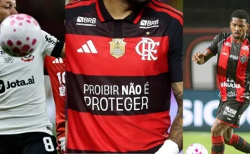Fim das bets: veja como ficaram as camisas do futebol brasileiro
