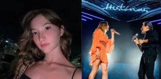 Aos 16 anos, filha de Daniel canta com o sertanejo em show e ganha elogios na web